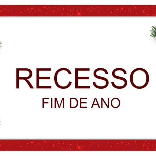 Comunicado de Boas Festas | Recesso 2023