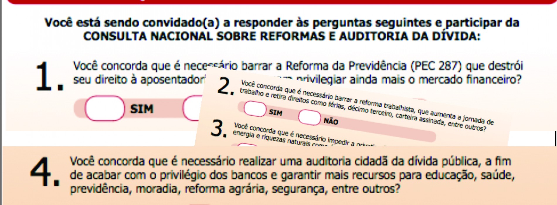 Consulta Nacional sobre Reformas e Auditoria da Dívida