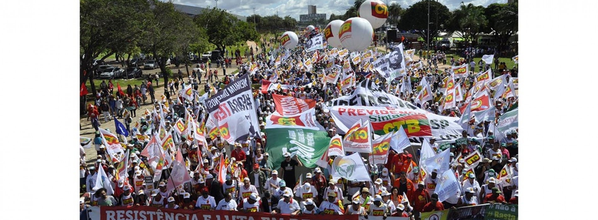Brasília ocupada contra as reformas