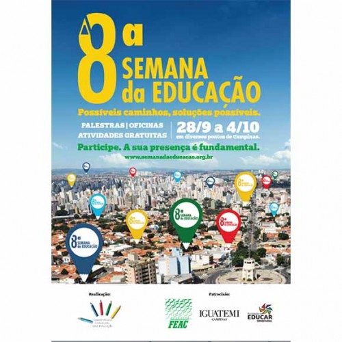 8ª Semana da Educação de Campinas