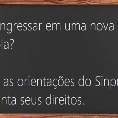 Veja orientações para professores que vão ingressar em uma nova escola