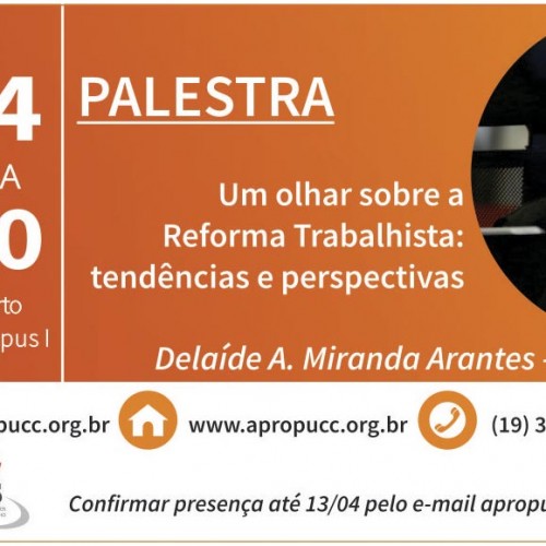 Ministra do TST participa de palestra organizada por Apropucc e CES