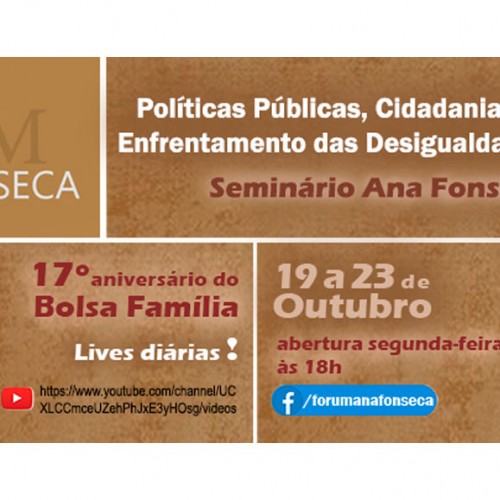Fórum Ana Fonseca pela Redução da Desigualdade Social