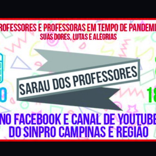 Sinpro Campinas organiza Sarau Especial em Homenagem aos Professores e Professoras