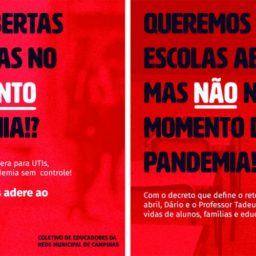 MANIFESTO | Não ao retorno presencial: em Defesa da Vida