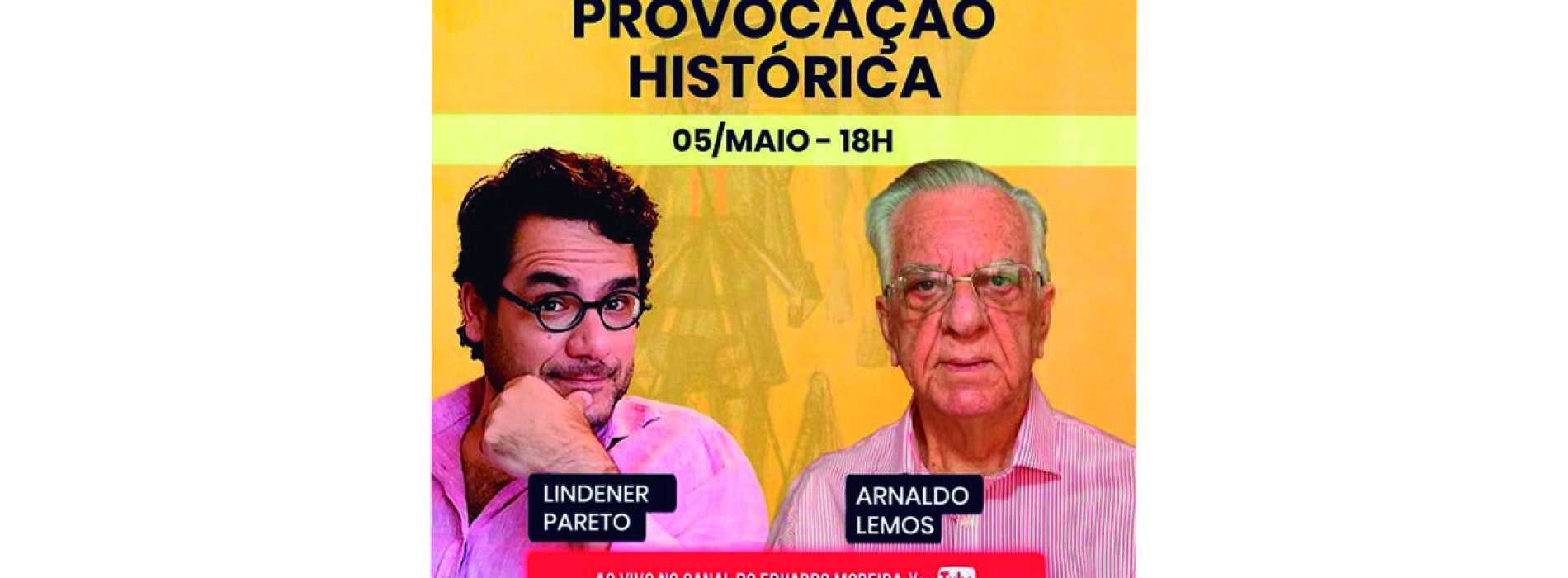 LIVE | Provocação Histórica entrevista Arnaldo Lemos Filho