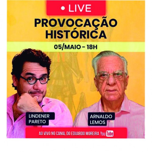 LIVE | Provocação Histórica entrevista Arnaldo Lemos Filho