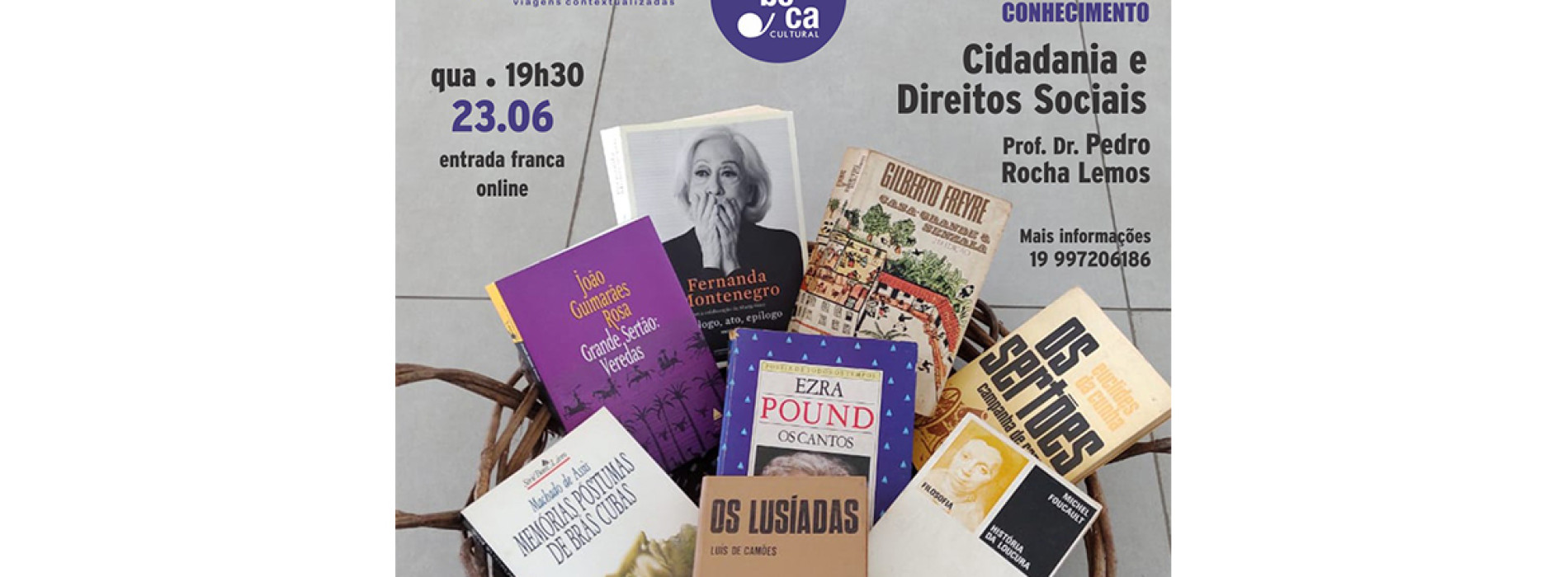 Campanha “Inclusão pelo Conhecimento” oferece acesso gratuito às palestras com temas variados