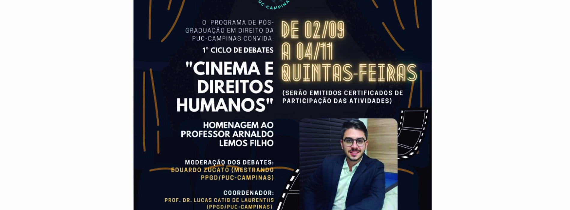 1º Ciclo de Debates “Cinema e Direitos Humanos”