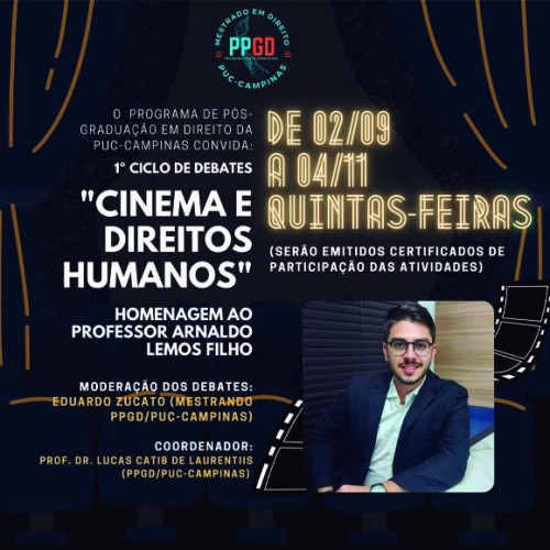 1º Ciclo de Debates “Cinema e Direitos Humanos”