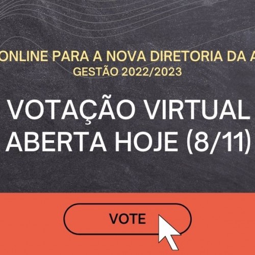 Eleição 2021 | Começa hoje (8/11) a votação online da Apropucc