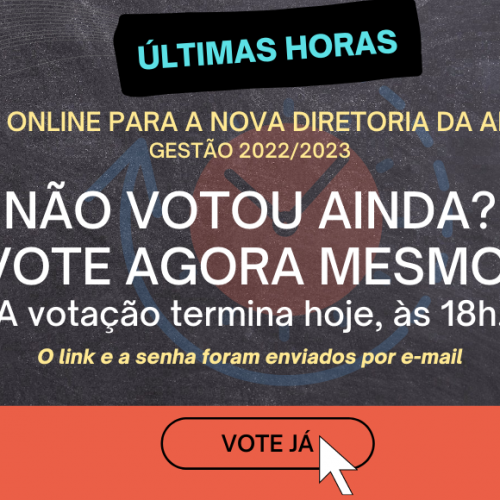 Eleição 2021 | Hoje (12/11) é o último dia para eleger a nova diretoria