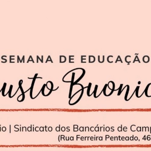 Semana de palestras discute os rumos da educação brasileira