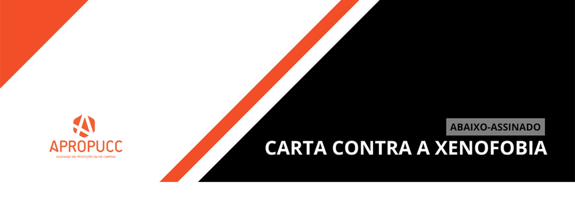 Leia e Assine | Carta da APROPUCC contra a Xenofobia