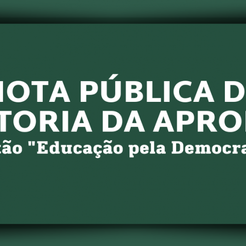 Nota Pública da diretoria da APROPUCC em apoio ao LULA e HADDAD nas eleições