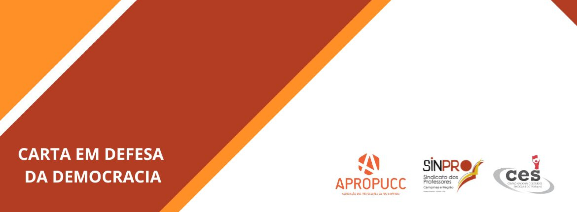 Eleições 2022 | Carta das Entidades reafirma compromisso com a Democracia