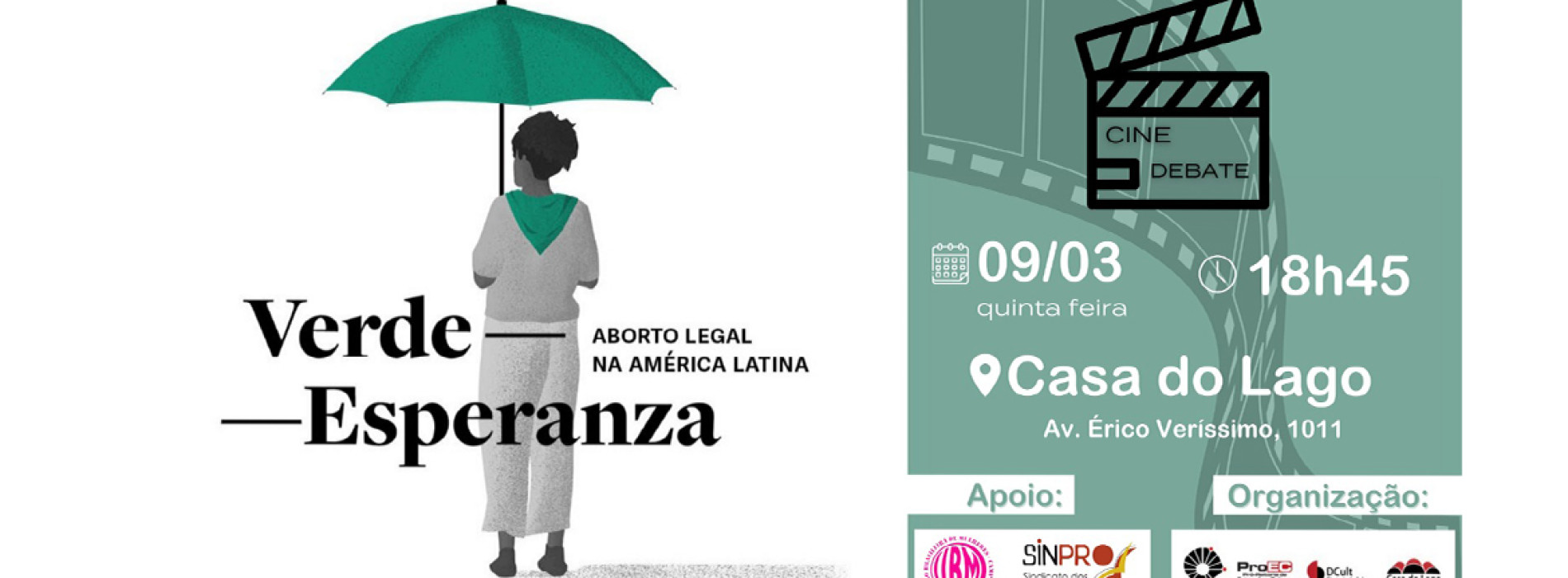 Semana da Mulher traz documentário internacional sobre Aborto para a Casa do Lago, na Unicamp