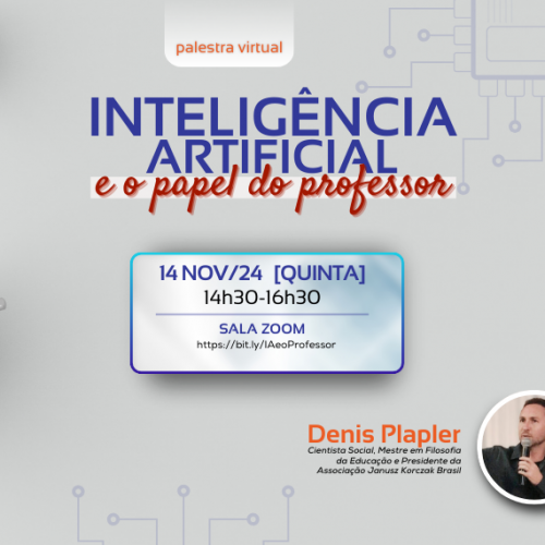 APROPUCC promove palestra sobre papel do professor frente ao uso de IA