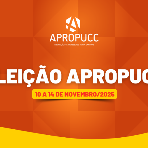 “Chapa 1: Em defesa da universidade, democracia e educação” concorre sozinha à eleição da APROPUCC