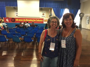 Professoras Eliane e Lili, diretoras da Apropucc